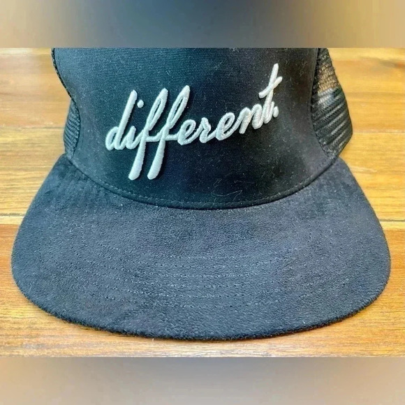 Novis | Different. | Buckle Adjustable Hat | Black Microsuede - Picture 1 of 7